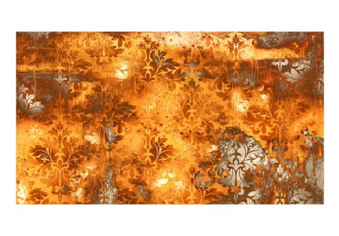 Fototapeta - Pomarańczowa, barokowa Fototapeta - Pomarańczowa, barokowa