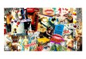 Fototapeta - Kolorowy kolaż,nowoczesna