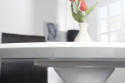 OKRĄGŁY STÓŁ TULIP, BIAŁY, NA JEDNEJ NODZE, 120 CM, DO SALONU, JADALNI