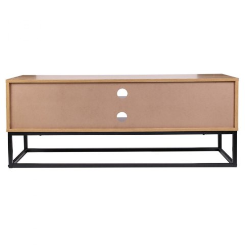 SZAFKA RTV ABBOTT, ZŁOTY DĄB, CZARNA, METAL, LOFT, DO SALONU, INDUSTRIALNA SZAFKA RTV ABBOTT, ZŁOTY DĄB, CZARNA, METAL, LOFT, DO SALONU, INDUSTRIALNA