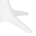 STÓŁ SCANDI, OKRĄGŁY, NA JEDNEJ NODZE, BIAŁY, 60 CM, DO JADALNI