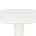 STÓŁ SCANDI, OKRĄGŁY, NA JEDNEJ NODZE, BIAŁY, 60 CM, DO JADALNI