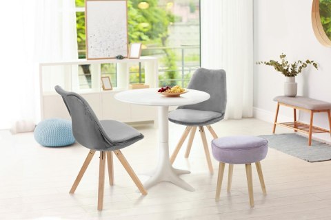 STÓŁ SCANDI, OKRĄGŁY, NA JEDNEJ NODZE, BIAŁY, 60 CM, DO JADALNI STÓŁ SCANDI, OKRĄGŁY, NA JEDNEJ NODZE, BIAŁY, 60 CM, DO JADALNI