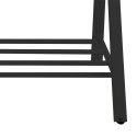 METALOWY WIESZAK, CZARNY, MINIMALISTYCZNY, LOFT