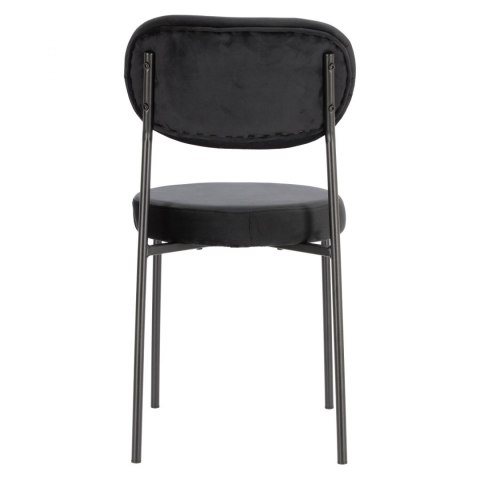 OKRĄGŁE CZARNE KRZESŁO RELAX, LOFT, DO JADALNI, TAPICEROWANE, METALOWE OKRĄGŁE CZARNE KRZESŁO RELAX, LOFT, DO JADALNI, TAPICEROWANE, METALOWE