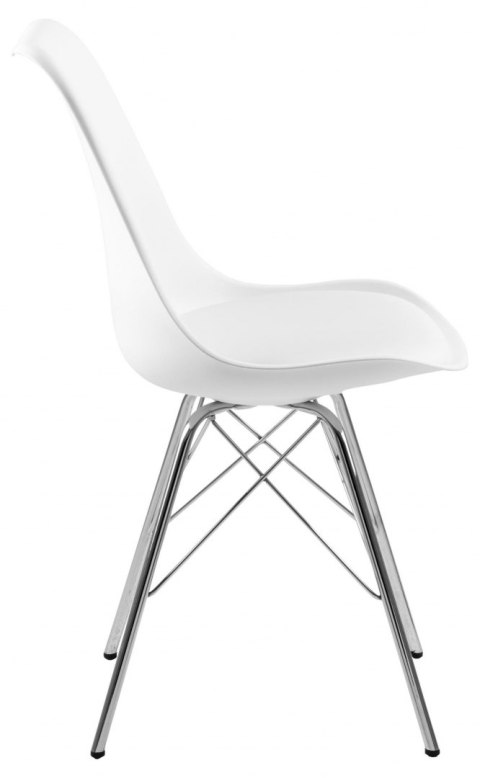 Krzesło Fiord BIAŁE - SKANDYNAWSKIE, ELEGANCKIE Krzesło Fiord BIAŁE - SKANDYNAWSKIE, ELEGANCKIE