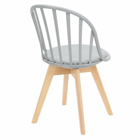 KRZESŁO RUSTICA SZARE, BUK, ELEGANCKIE, DO JADALNI, DO KUCHNI, AŻUROWE KRZESŁO RUSTICA SZARE, BUK, ELEGANCKIE, DO JADALNI, DO KUCHNI, AŻUROWE