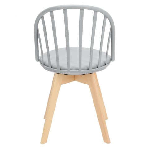 KRZESŁO RUSTICA SZARE, BUK, ELEGANCKIE, DO JADALNI, DO KUCHNI, AŻUROWE KRZESŁO RUSTICA SZARE, BUK, ELEGANCKIE, DO JADALNI, DO KUCHNI, AŻUROWE