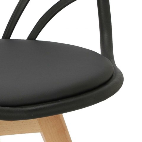 CZARNE KRZESŁO RUSTICA, Z PODŁOKIETNIKAMI, ELEGANCKIE, DO JADALNI, AŻUROWE CZARNE KRZESŁO RUSTICA, Z PODŁOKIETNIKAMI, ELEGANCKIE, DO JADALNI, AŻUROWE