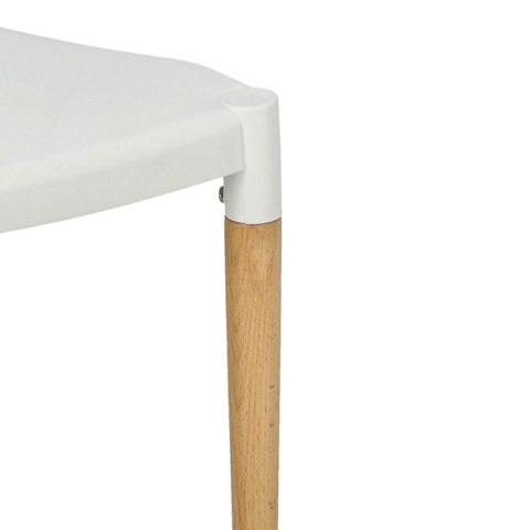 Krzesło Wishbone białe, eleganckie, proste, solidne, do kuchni, do jadalni Krzesło Wishbone białe, eleganckie, proste, solidne, do kuchni, do jadalni