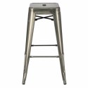 METALOWY HOKER LOFT ARTPRO, INDUSTRIALNY, STOŁEK BAROWY DO KUCHNI, 75 CM