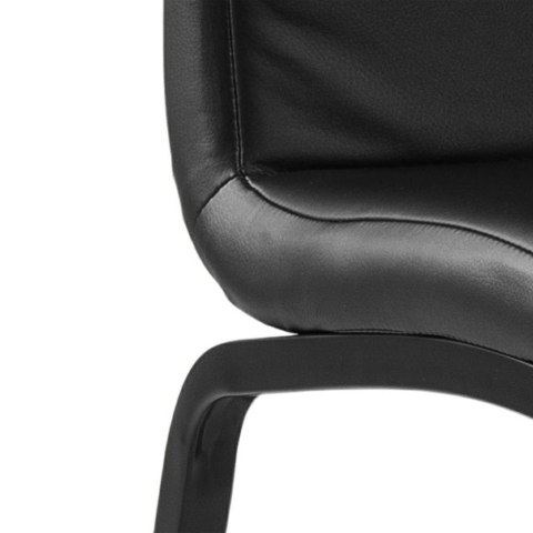 ELEGANCKIE CZARNE KRZESŁO, METALOWE, WYSOKIE OPARCIE, DO KUCHNI, DO JADALNI ELEGANCKIE CZARNE KRZESŁO, METALOWE, WYSOKIE OPARCIE, DO KUCHNI, DO JADALNI