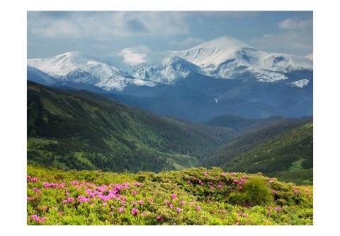 Fototapeta - Wiosna w Górach, Widok Fototapeta - Wiosna w Górach, Widok
