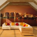 Fototapeta - Miami miasto o zachodzie