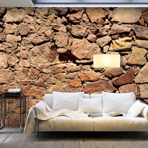 FOTOTAPETA SAMOPRZYLEPNA 588x280 Piaskowy Mur FOTOTAPETA SAMOPRZYLEPNA 588x280 Piaskowy Mur