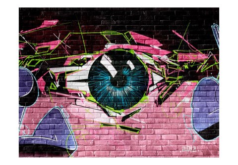 Fototapeta - Kolorowe oko, graffiti Fototapeta - Kolorowe oko, graffiti