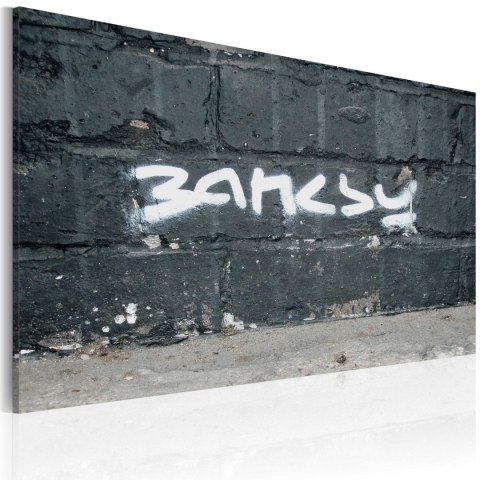 Obraz - Banksy: podpis Obraz - Banksy: podpis