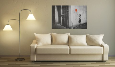 Obraz - Dziewczynka z balonikiem (Banksy) Obraz - Dziewczynka z balonikiem (Banksy)