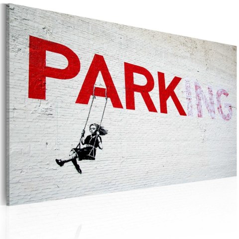 Obraz - Parking (Banksy) Obraz - Parking (Banksy)
