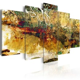 Obraz 5-częściowy - Klimt, Abstrakcja