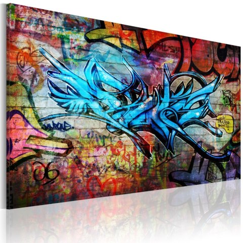 Obraz - Anonymous graffiti Obraz - Anonymous graffiti