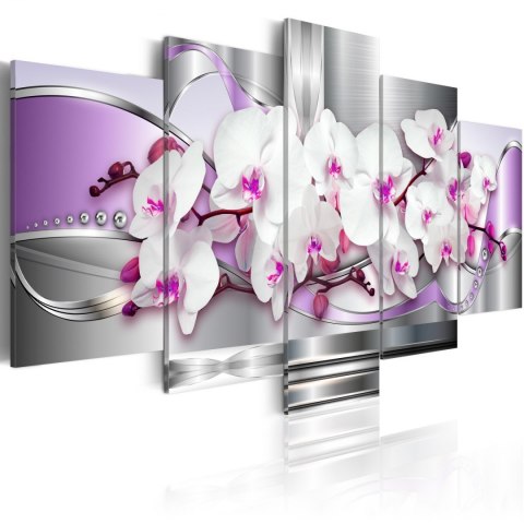 Obraz 5-częściowy - Orchidea i fantazja Obraz 5-częściowy - Orchidea i fantazja
