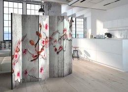 Parawan 5-częściowy - Betonowa orchidea II 