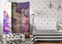Parawan 3-częściowy - Purpurowe wspomnienie 