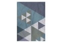 Tapeta na ścianę 10 m - Niebieski patchwork