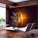 Fototapeta - Planeta ziemia z kosmosu