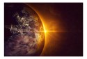 Fototapeta - Planeta ziemia z kosmosu