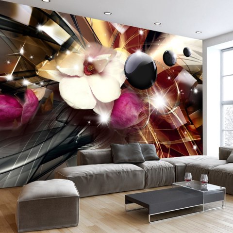 Fototapeta - Dynamiczna, kwiat, kule Fototapeta - Dynamiczna, kwiat, kule