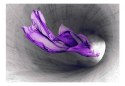 Fototapeta - Fioletowy motyw 3D Tunel