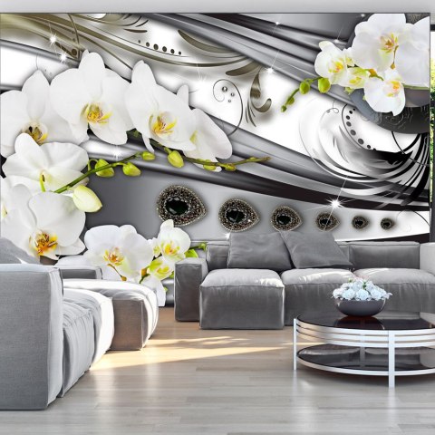Fototapeta - Orchidee & biżuteria Fototapeta - Orchidee & biżuteria