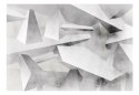 Fototapeta - Białe krawędzie 3D