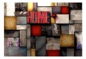 Fototapeta - Home, kolorowe płyty