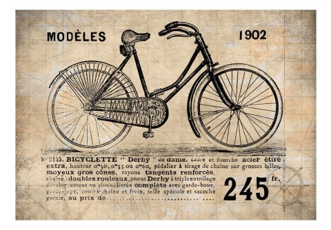 Fototapeta - Staromodny rower, Retro Fototapeta - Staromodny rower, Retro