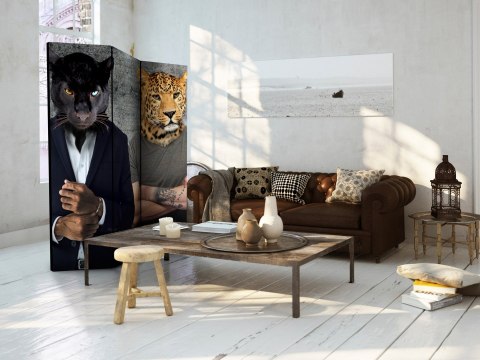 Parawan 3-częściowy - Różne oblicza 