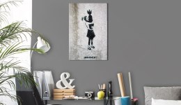 Obraz - Bomb Hugger by Banksy