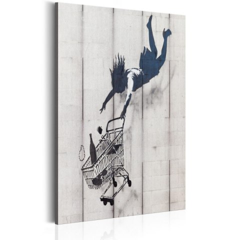 Obraz - Shop Til You Drop by Banksy Obraz - Shop Til You Drop by Banksy