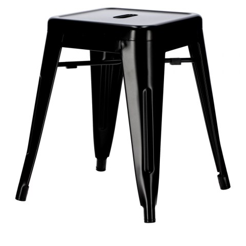 METALOWY CZARNY TABORET, STOŁEK - ARTPRO LOFT, INDUSTRIALNY, DO KUCHNI METALOWY CZARNY TABORET, STOŁEK - ARTPRO LOFT, INDUSTRIALNY, DO KUCHNI