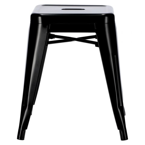 METALOWY CZARNY TABORET, STOŁEK - ARTPRO LOFT, INDUSTRIALNY, DO KUCHNI METALOWY CZARNY TABORET, STOŁEK - ARTPRO LOFT, INDUSTRIALNY, DO KUCHNI