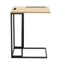 Stolik boczny Stand, CZARNY METAL, LOFT, PROSTY