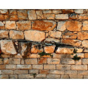 Fototapeta - Kamienny mur o świcie