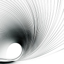 Fototapeta - Abstract fan, ruch 3D