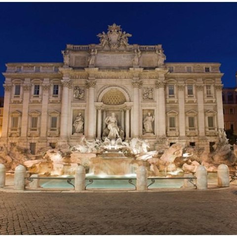Fototapeta - Fontanna di Trevi - Rzym Fototapeta - Fontanna di Trevi - Rzym