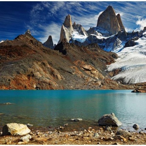 Fototapeta - Góry, jezioro, Patagonia Fototapeta - Góry, jezioro, Patagonia