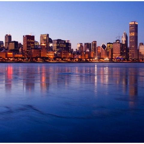 Fototapeta - Jezioro, Miasto Chicago