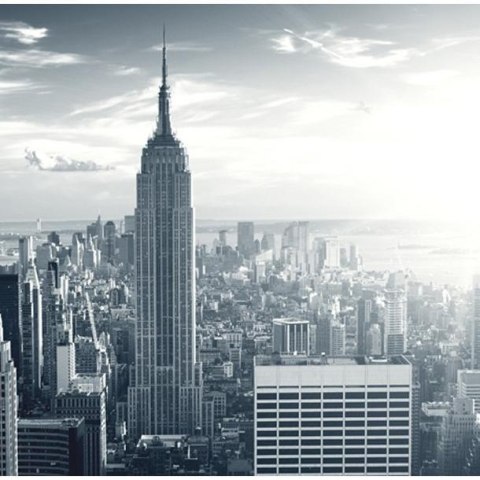 Fototapeta - Manhattan o świcie,Szary Fototapeta - Manhattan o świcie,Szary