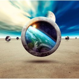 Fototapeta - Metal, niebo, planety